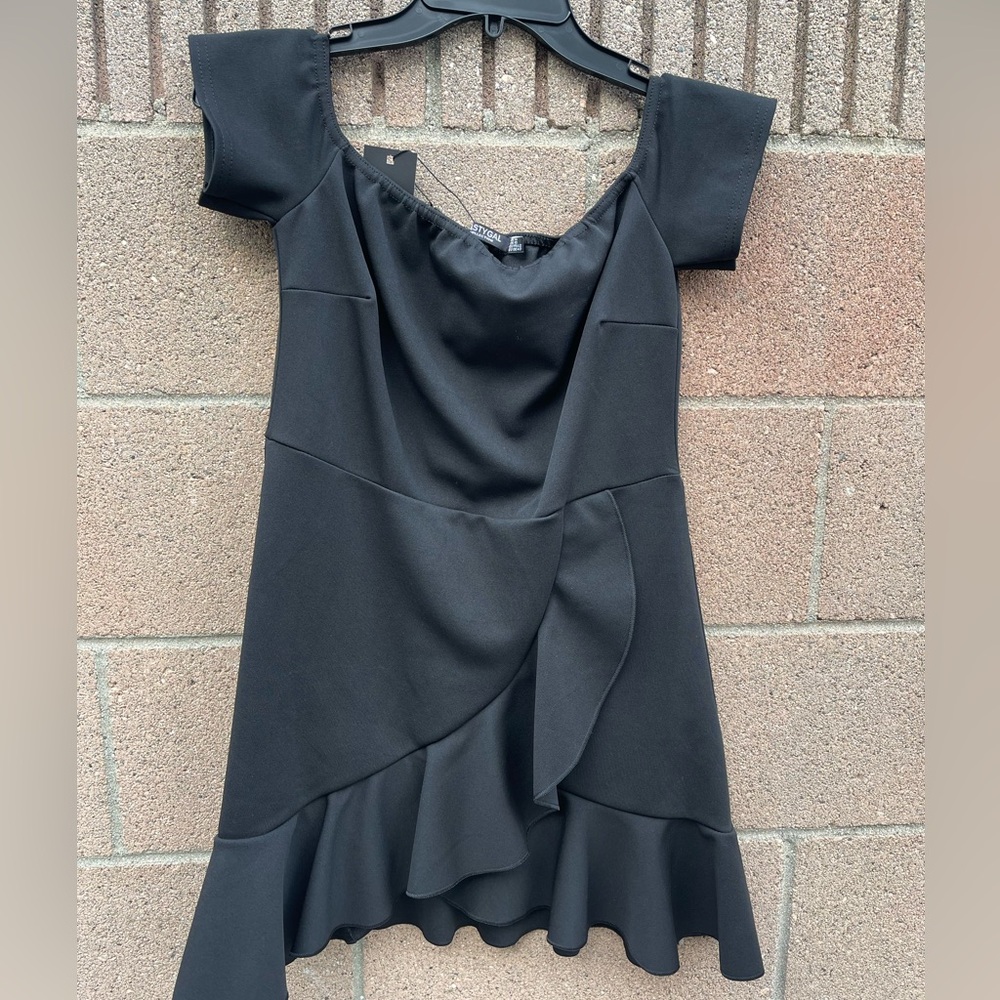 Black Nasty Gal Mini Dress